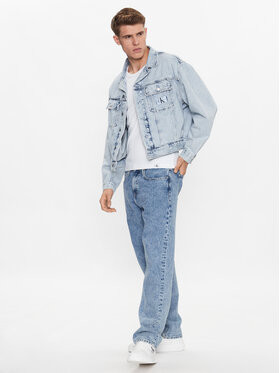 Calvin Klein Jeans Džínsová bunda J30J323319 Modrá