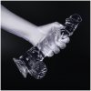 Realrock Realistické dildo s prísavkou 15,5 cm transparentné Realrock Realistické dildo s prísavkou 15,5 cm transparentné