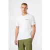 Champion T-Shirt with Small Embroidered Logo 221798 WW001 biele