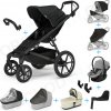 Set 10v1 Thule Urban Glide 4-wheel Black + madlo + vanička Soft beige + pláštenky a moskytiéry Thule + Autosedačka Thule Maple Light Gray s ISOFIX základňou Thule Alfi a adaptérmi Set 10v1 Thule Urban Glide 4-wheel Black + madlo + vanička Soft beige + pláštenky a moskytiéry Thule + Autosedačka Thule Maple Light Gray s ISOFIX základňou Thule Alfi a adaptérmi