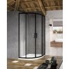 Ravak SPRCHOVÝ KÚT BLSCP4-80 black + transparent X3BM40300Z1 Ravak SPRCHOVÝ KÚT BLSCP4-80 black + transparent X3BM40300Z1