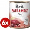 Brit Paté & Meat Beef 6 x 800 g Brit Paté & Meat Beef 6 x 800 g