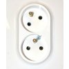 764533 2-zásuvka, biela 764533 2-zásuvka, biela