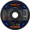 Rhodius Kotúč rezný Alpha XT85 oceľ/nerez 125x1x22.23mm Rhodius Kotúč rezný Alpha XT85 oceľ/nerez 125x1x22.23mm