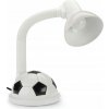 Detská stolná lampa 1 x E27 biela futbalová lopta s vypínačom Detská stolná lampa 1 x E27 biela futbalová lopta s vypínačom