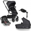 EASYWALKER Kočík kombinovaný Harvey3 Premium 4v1 Jet Black All Black/Grey Melange-Hot Red VP-F173487 EASYWALKER Kočík kombinovaný Harvey3 Premium 4v1 Jet Black All Black/Grey Melange-Hot Red VP-F173487