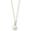 Cutie Jewellery Exkluzívne prívesok zo žltého zlata s pravou perlou a zirkónmi Z6309 3166 40 10 X 1