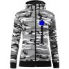 Hviezda života - doktorka - Mikina dámska trendy zipper s kapucňou - XS ( Šedý maskáč ) Hviezda života - doktorka - Mikina dámska trendy zipper s kapucňou - XS ( Šedý maskáč )