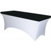 TENTino Elastická čiapka STANDARD na dosku skladacieho stola 152x76 cm VIAC FARIEB Farba obrusu: ČIERNA / BLACK TENTino Elastická čiapka STANDARD na dosku skladacieho stola 152x76 cm VIAC FARIEB Farba obrusu: ČIERNA / BLACK