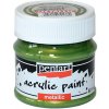 Metalická akrylová farba PENTART 50ml - zlatozelená Metalická akrylová farba PENTART 50ml - zlatozelená