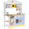 ECOTOYS TL103013 Detská drevená kuchynka s rúrou, práčkou a mikrovlnnou rúrou + 12 doplnkov ECOTOYS TL103013 Detská drevená kuchynka s rúrou, práčkou a mikrovlnnou rúrou + 12 doplnkov