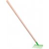 Hrable zelené s násadou kov/drevo 80cm náradie Hrable zelené s násadou kov/drevo 80cm náradie