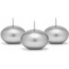 Plávajúce sviečky PartyDeco SDMET40-018-OP strieborné 4 cm 50 kusov Plávajúce sviečky PartyDeco SDMET40-018-OP strieborné 4 cm 50 kusov