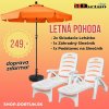 Dortun | Kvalitný Záhradný Set lehátka, slnečník, podstavec – DT‑SUMSET01 oranžový Dortun | Kvalitný Záhradný Set lehátka, slnečník, podstavec – DT‑SUMSET01 oranžový