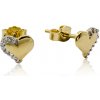 GOLDIE Zlaté náušnice Srdiečka LEA1281.TR GOLDIE Zlaté náušnice Srdiečka LEA1281.TR