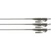 Fox Montáž Edges Naturals Leadcore Lead Clip Leaders 50lb 3ks