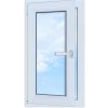 PVC okno STANDARD biele 50x90 cm ĽAVÉ nové 500x900 mm otváravo-sklopné RU PVC okno STANDARD biele 50x90 cm ĽAVÉ nové 500x900 mm otváravo-sklopné RU