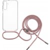 FIXED Pure Neck púzdro s ružovou šnúrkou na krk Samsung Galaxy A15/A15 5G FIXPUN-1259-PI