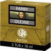 ARTEA Olejová farba Profi 18ml Chrome Green / Chrómová Zelená 83410969