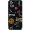 Picasee silikónový čierny obal pre Motorola Moto G34 5G - STICKERS x TAGS Picasee silikónový čierny obal pre Motorola Moto G34 5G - STICKERS x TAGS
