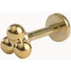 ZLATÁ PIERCING NÁUŠNICA TRILIA ZLATÁ PIERCING NÁUŠNICA TRILIA