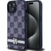 DKNY PU Leather Checkered Pattern and Stripe Zadní pro iPhone 15 Blue DKHCP15SPCPTSSB DKNY PU Leather Checkered Pattern and Stripe Zadní pro iPhone 15 Blue DKHCP15SPCPTSSB