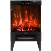 Elektrický krb Adler stojaci 2000 W s 3D efektom plameňa, čierny Elektrický krb Adler stojaci 2000 W s 3D efektom plameňa, čierny