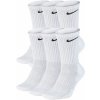 Vysoké bavlnené ponožky Nike EVERYDAY CUSHIONED CREW (6 PAIRS) biele SX7666-100 - L Vysoké bavlnené ponožky Nike EVERYDAY CUSHIONED CREW (6 PAIRS) biele SX7666-100 - L