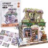 JOKO Drevené 3D Puzzle Kvetinárstvo s LED svetlom 243ks