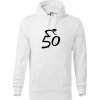 Cyklista oslavuje päťdesiatku (50) - Mikina pánska Cape s kapucňou - S ( Biela ) Cyklista oslavuje päťdesiatku (50) - Mikina pánska Cape s kapucňou - S ( Biela )