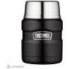 Thermos Termoska na jedlo so šálkou a skladacou lyžicou, 470 ml, matná čierna Thermos Termoska na jedlo so šálkou a skladacou lyžicou, 470 ml, matná čierna