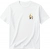 Tričko Momo - Milovaný logo basic, Unisex,Biela,L Tričko Momo - Milovaný logo basic, Unisex,Biela,L