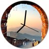 Nástenné sklenené hodiny Veľký čínsky múr fi 30 cm Nástenné sklenené hodiny Veľký čínsky múr fi 30 cm