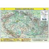 Česká republika mapa A3 lamino Česká republika mapa A3 lamino
