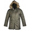 US letecká parka N3B - olivová, XS US letecká parka N3B - olivová, XS