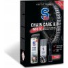 S100 sada starostlivosti o reťaz mazivo čistič kefa Chain Care Kit White Lube S100 sada starostlivosti o reťaz mazivo čistič kefa Chain Care Kit White Lube