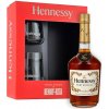 Hennessy VS 0,7l 40% GB + 2 poháre (darčekové balenie) Hennessy VS 0,7l 40% GB + 2 poháre (darčekové balenie)