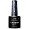 Claresa Gél lak Top No Wipe Glitter Blue 5 g Claresa Gél lak Top No Wipe Glitter Blue 5 g