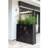 Deliaci kvetináč ELEMENTO, sklolaminát, šírka 117 cm, antracit Deliaci kvetináč ELEMENTO, sklolaminát, šírka 117 cm, antracit
