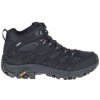 Merrell Moab 3 Smooth Mid Gore tex turistická obuv čierna