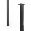 Walteco Nábytková noha 60x60 mm výškovo nastaviteľná 700-1100 mm čierna 50400 Walteco Nábytková noha 60x60 mm výškovo nastaviteľná 700-1100 mm čierna 50400