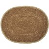 MADAM STOLTZ Prestieranie Seagrass Natural Rim – set 2 ks Svetlohnedé MADAM STOLTZ Prestieranie Seagrass Natural Rim – set 2 ks Svetlohnedé