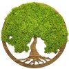 Machový obraz Strom života Simple S 30cm Orech Machový obraz Strom života Simple S 30cm Orech
