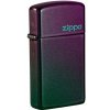 Zippo 26962 Slim® Iridescent Zippo Logo Zippo 26962 Slim® Iridescent Zippo Logo