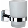 AQUARISTO STYLE Pohár na zubné kefky LUCA s držiakom chróm-sklo AQUARISTO STYLE Pohár na zubné kefky LUCA s držiakom chróm-sklo
