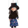 Drevená marioneta Veštica, 20 cm Drevená marioneta Veštica, 20 cm