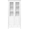 IDEA nábytok Vitrína 2 dvere + 1 zásuvka TORINO biela