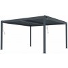 Bioklimatická pergola G21 Austin Premium 4x4 m, antracitová hliníková Bioklimatická pergola G21 Austin Premium 4x4 m, antracitová hliníková
