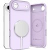 Tech-Protect Silicone MagSafe kryt na iPhone 17 Air, fialový Tech-Protect Silicone MagSafe kryt na iPhone 17 Air, fialový