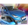Deflektory na Mazda 2 IV, 5-dverová (+zadné), r.v.: 2014 - Deflektory na Mazda 2 IV, 5-dverová (+zadné), r.v.: 2014 -